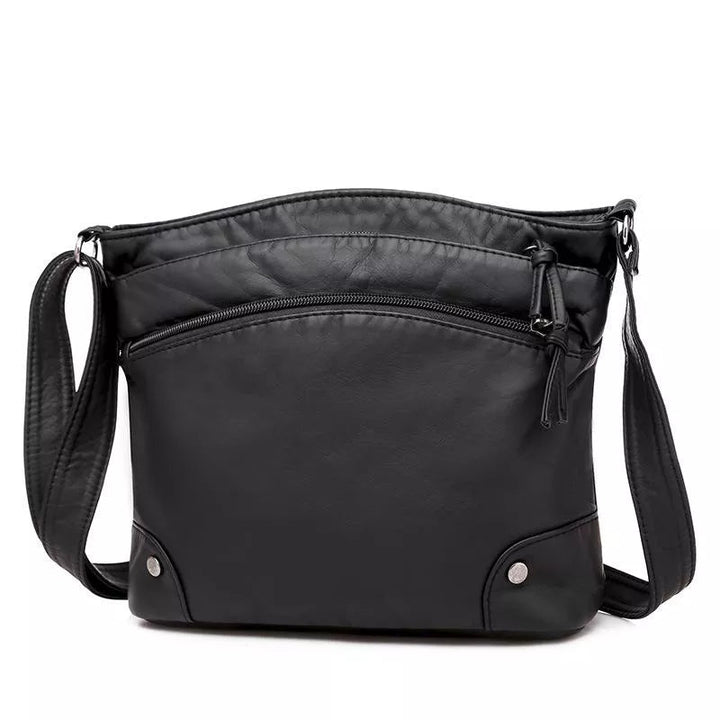 ANNA | LEATHER SHOULDER BAG