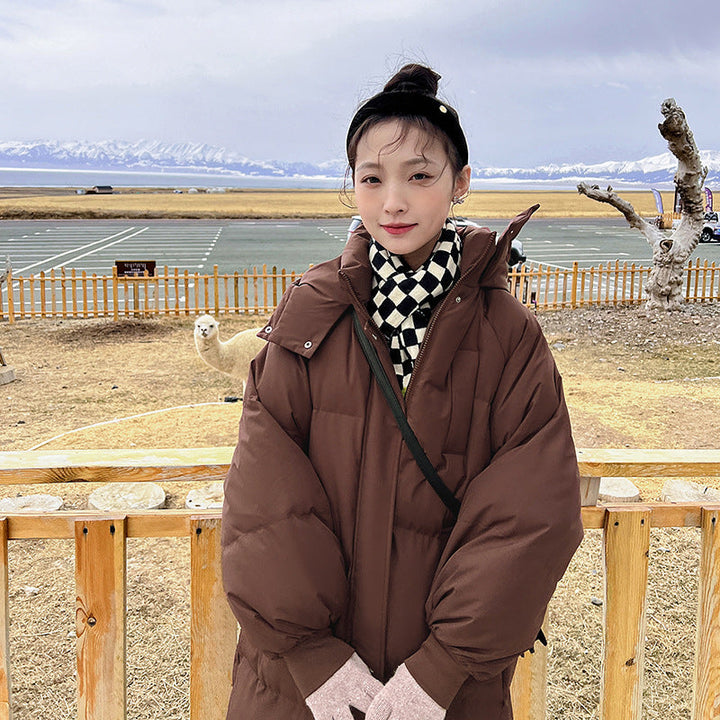 GIA™ - Classic Hooded Long Puffer Coat