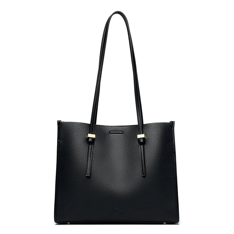 LIVA | SPACIOUS LEATHER-LOOK BAG