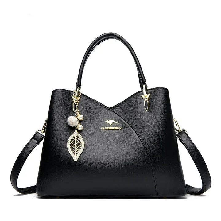 FELINA | BLACK SHOULDER BAG