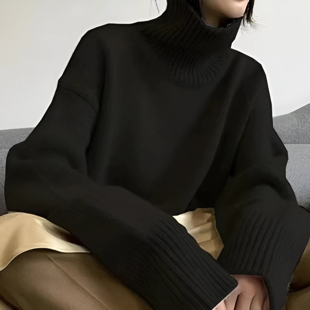 LOTTIE™ | CASHMERE TURTLENECK JUMPER