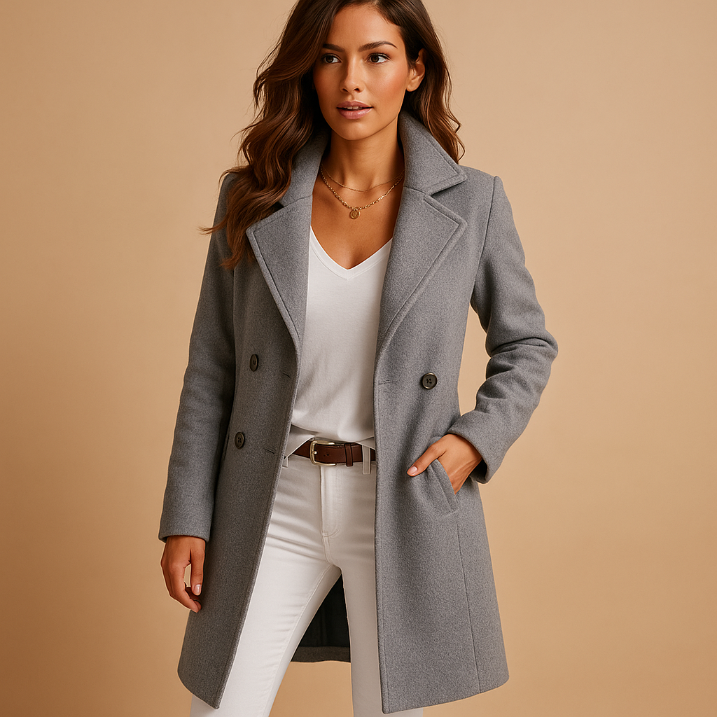 Mary – Classic wool coat