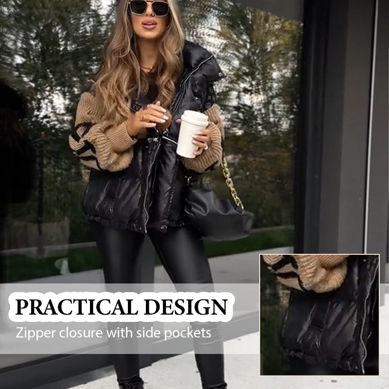 Wendy-Quilted Jacket With Hood